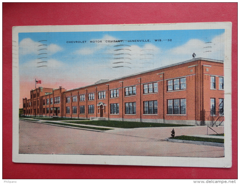 Wisconsin > Janesville Chevrolet Motor Company 1941 Cancel     Ref 967 - Janesville