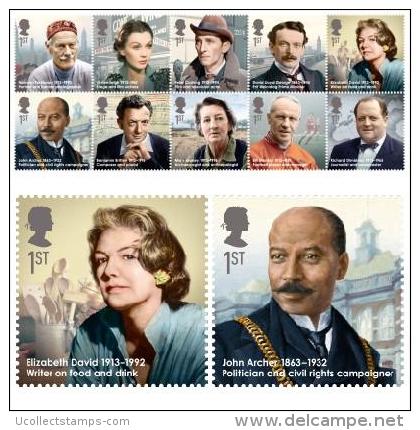 Great BritaIn  2013    Famous Britains   10 Zegels   Postfris/mnh/neuf - Ungebraucht