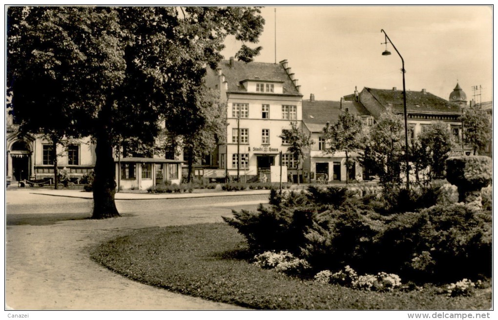 AK Fürstenwalde, Stadthaus I, Ernst-Thälmann-Straße, Gel, 1962 - Fuerstenwalde