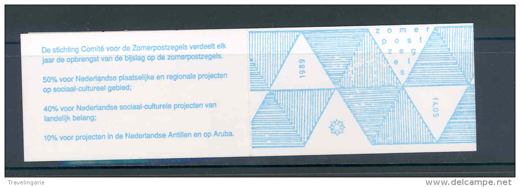 Nederland 1986 Carnet Instruments C1258a NVPH PB 32 MNH - Carnets Et Roulettes