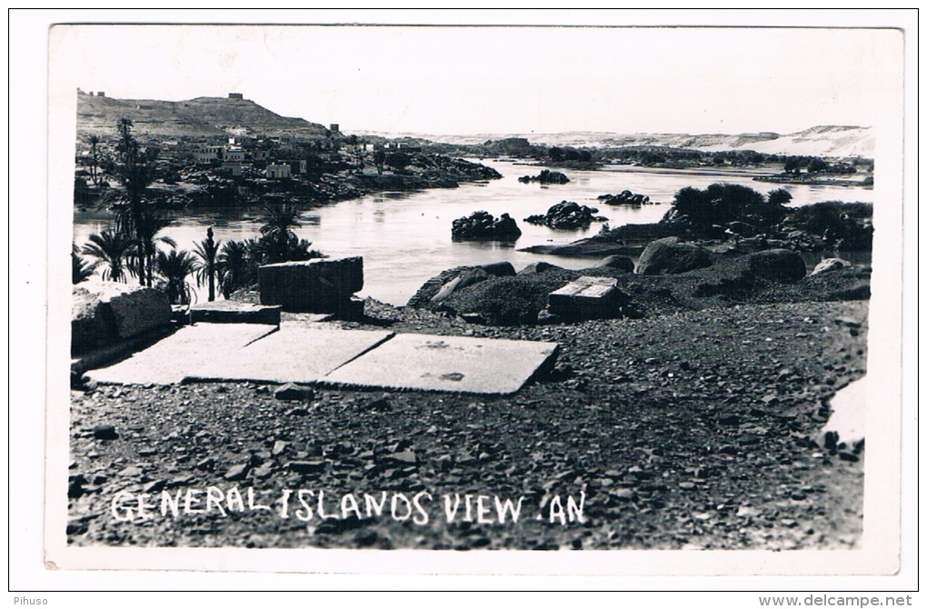 AFR-672    ASWAN : General Islands View - Assouan