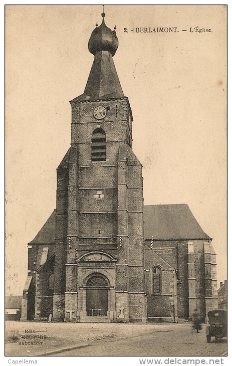 BERLAIMONT - L'EGLISE - Berlaimont