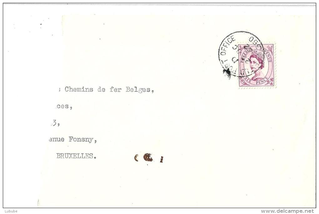 Brief  Field Post Office 350 - Bruxelles          1962 - Storia Postale