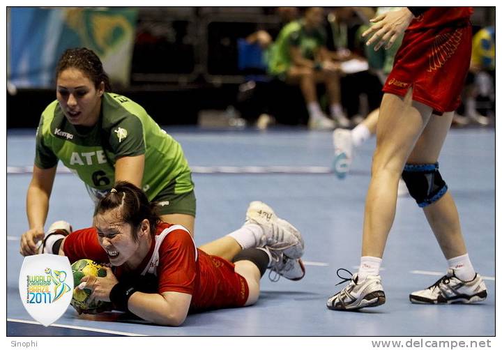 SA27- 003 @     XX Women´s Handball World Championship 2011  ( Postal Stationery , Articles Postaux ) - Hand-Ball