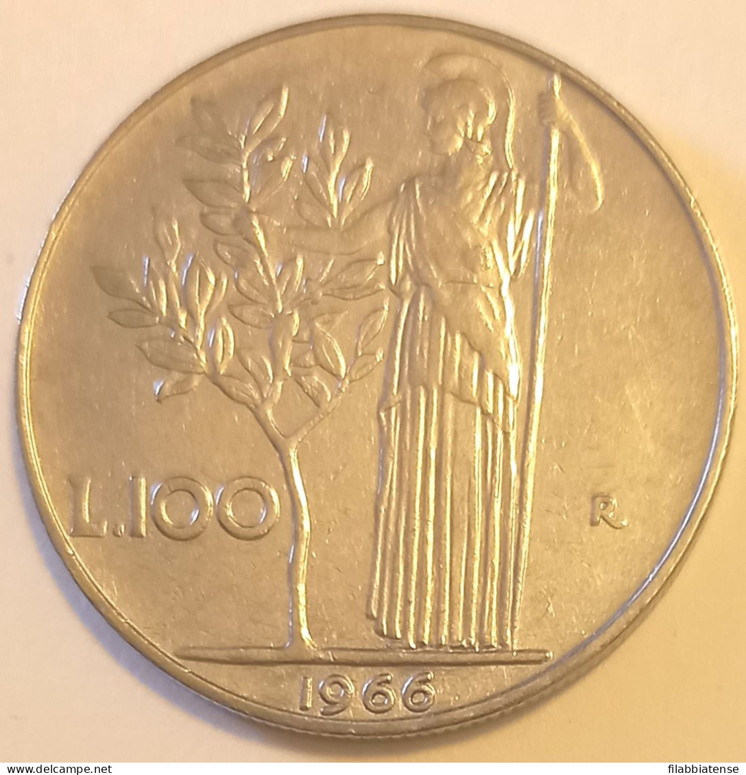 1966 - Italia 100 Lire    ---- - 100 Lire