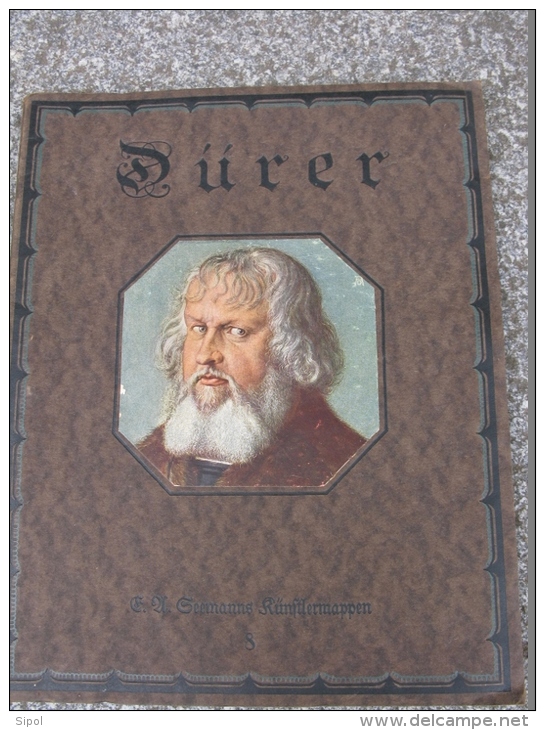 Dürer Neun Farbige Wiedergaben Seiner Hauptwerke -8-Verlag Von Seemann Leipzig Texte Gothique - Malerei & Skulptur