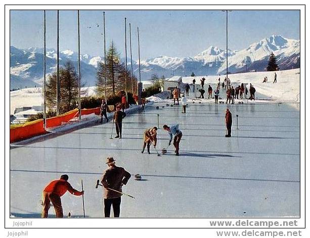 Crans Sur Sierre - Le Curling - Editeur: Perrochet - Sierre