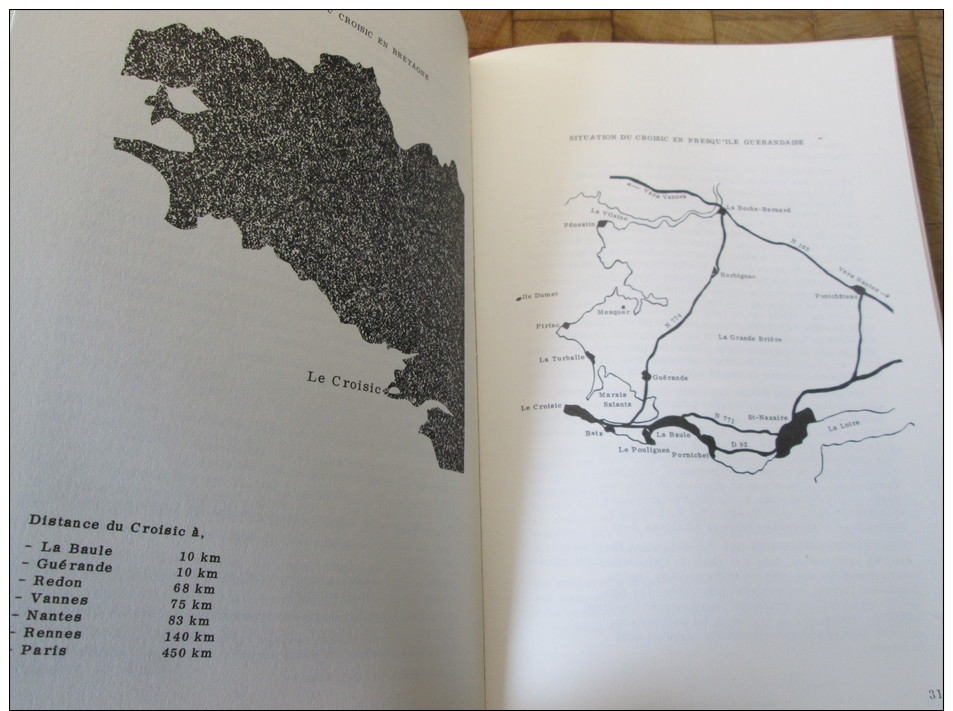 Régionalisme Bretagne LE CROISIC  Hier Et Aujourd´hui  Renée Guillemin Et Gérard Locu  1979 - Pays De Loire