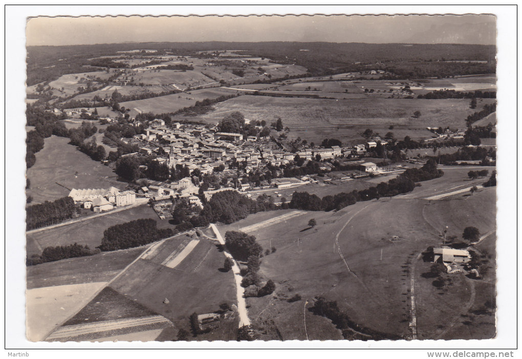 CPSM  ROYBON  Vue Générale Aéreinne - Roybon