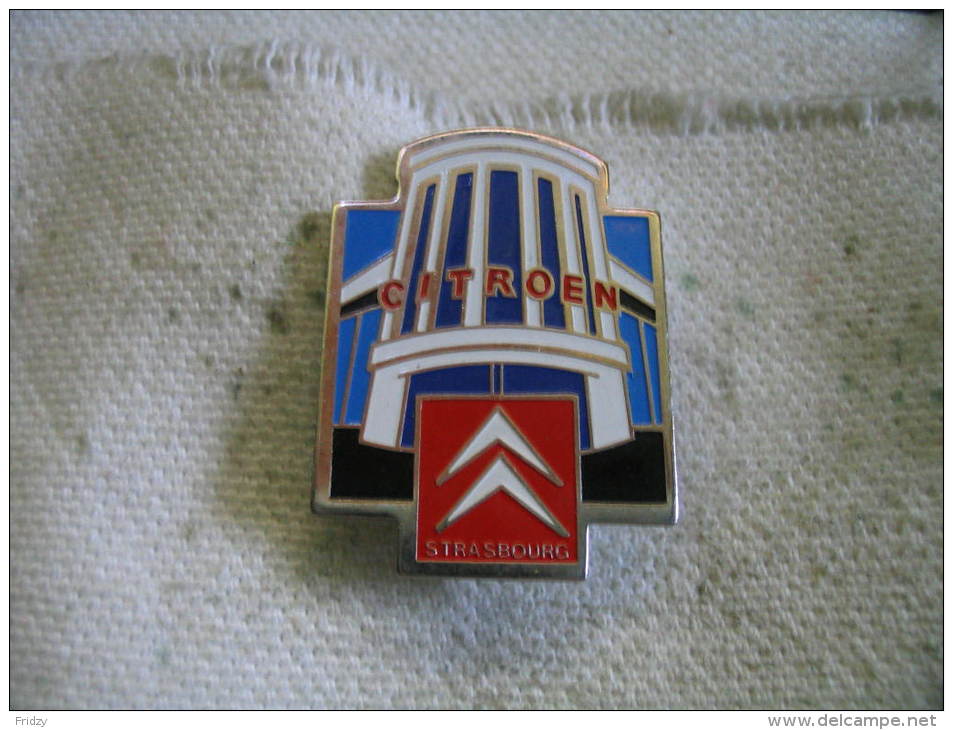 Pin's Concessionaire CITROEN STRASBOURG - Citroën