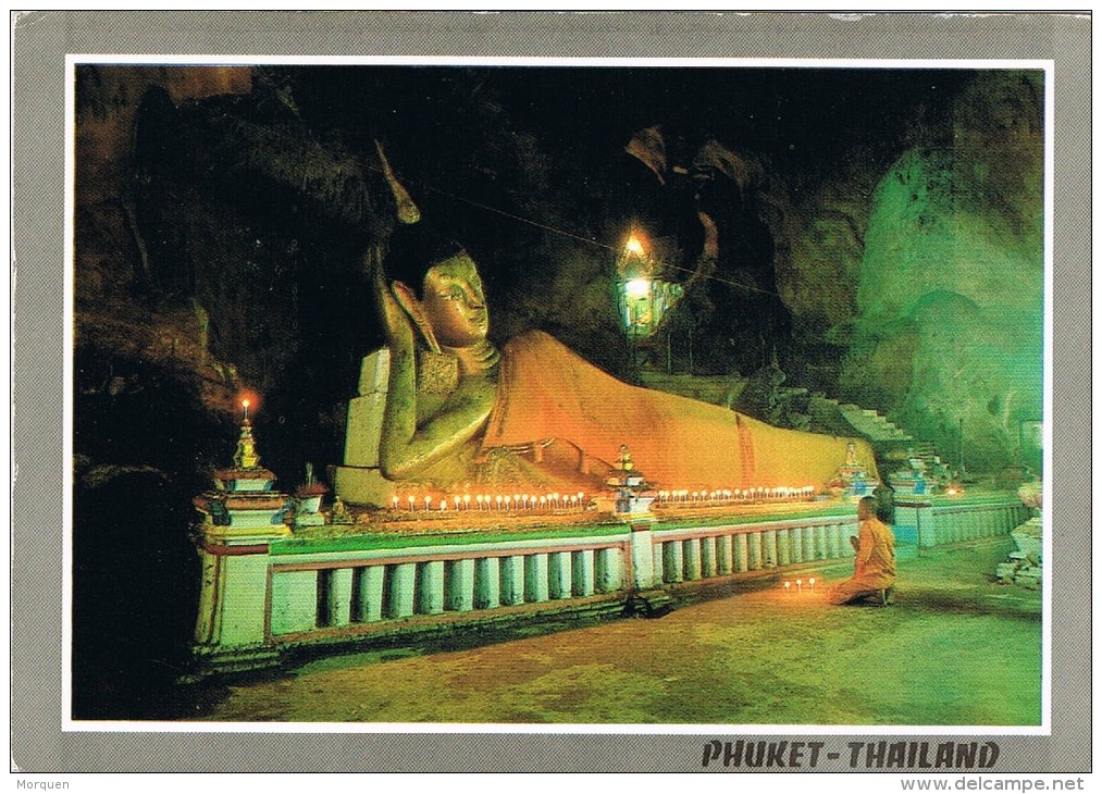 3410. Postal Thailand. PHUKET. Suwan Khu Ha Cave - Tailandia