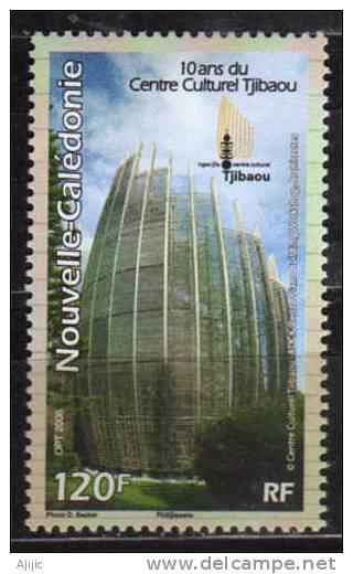 Centre Culturel Tjibaou De Nouméa .  Un T-p Neuf  ** Yv.# 1036 - Unused Stamps