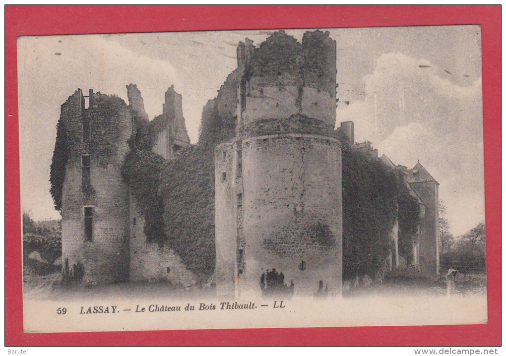 LASSAY --> Le Château Du Bois Thibault - Lassay Les Chateaux