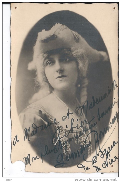 Femme Célèbre - Carte Photo - Autres & Non Classés