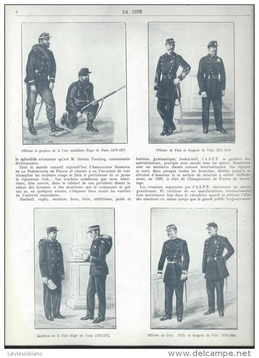 Journal annonces légales et judiciaires/ "La Cité /N°spécial/ Centenaire du Corps des Gardiens de la PAIX/1929   VJ5