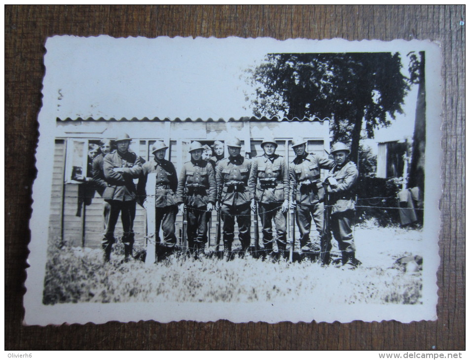 PHOTO MILITARIA (M39)  Photo De Militaires (2 Vues) B - Autres & Non Classés