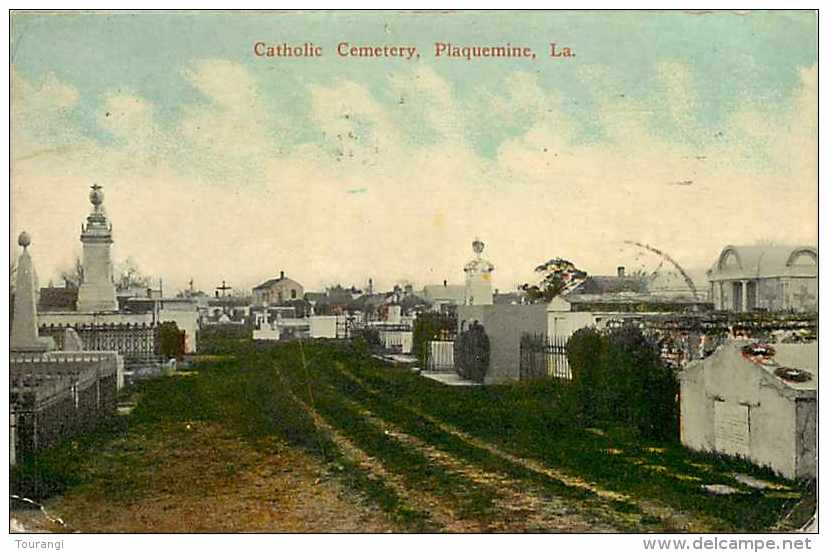 Mai13 803 : Plaquemine  -  Catholic Cemetery - Autres & Non Classés