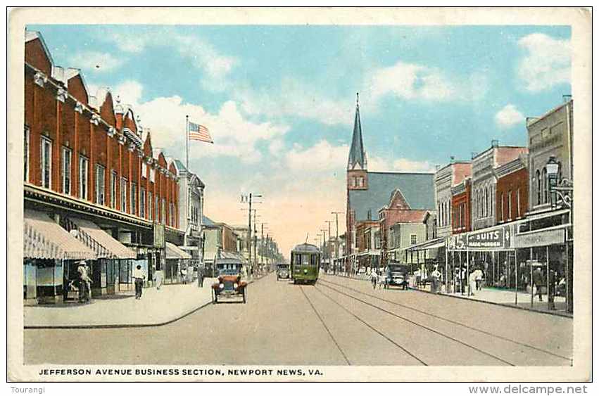 Mai13 818 : Newport News  -  Jefferson Avenue Business Section - Newport News