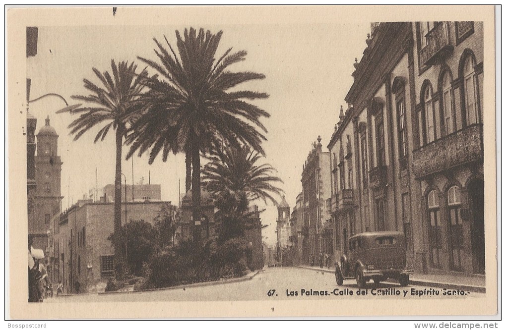 Las Palmas - Calle Del Castillo. España. - La Palma