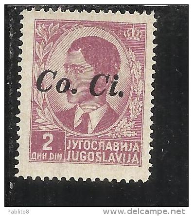 LUBIANA 1941 Co. Ci. 2D MNH - Lubiana