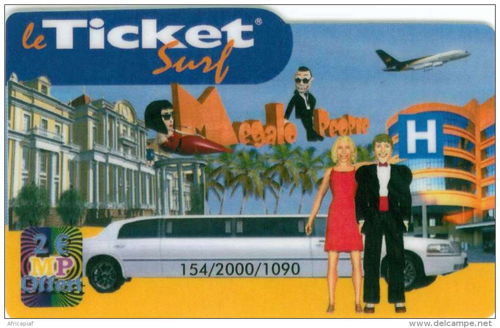 TICKET SURF FT NON GRATTE 2000 EX - Surf