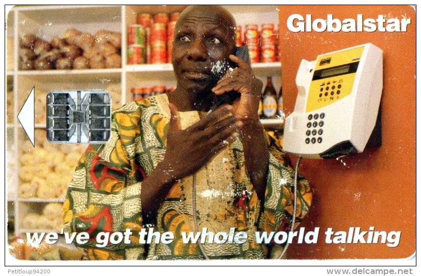 ****** TELECARTE AFRIQUE  Globalstar ******  CARTE COMMUNICATIONS SATELLITE - Andere - Afrika