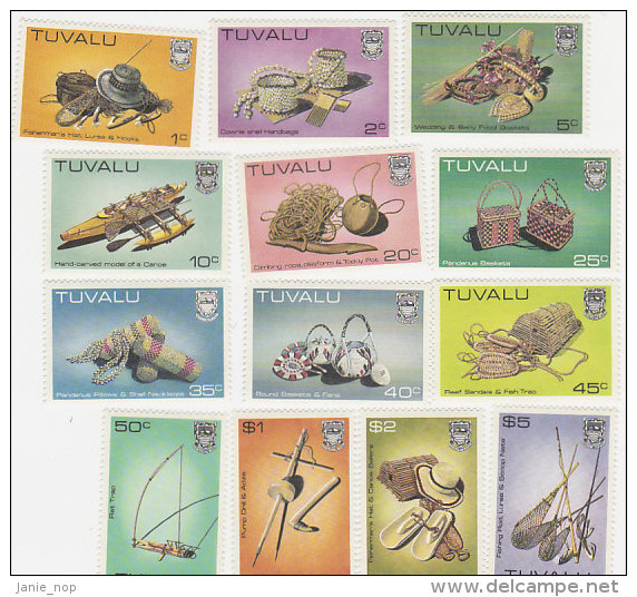 Tuvalu 1983-84 Handicrafts MNH - Tuvalu (fr. Elliceinseln)