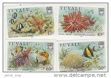 Tuvalu 1986 Marine Life - Tuvalu (fr. Elliceinseln)