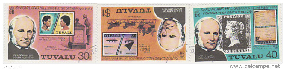 Tuvalu-1979 Rowland Hill Used Set - Tuvalu