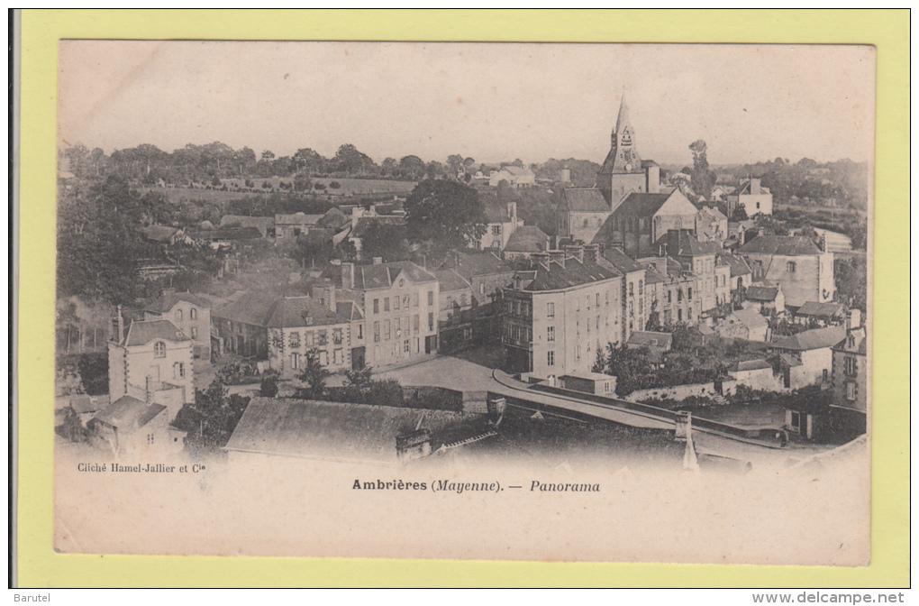 AMBRIERES --> Panorama - Ambrieres Les Vallees