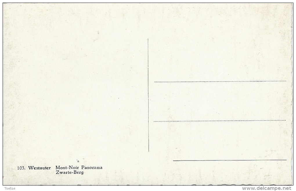 Westouter - Zwarte-Berg  ( Verso Zien ) - Heuvelland