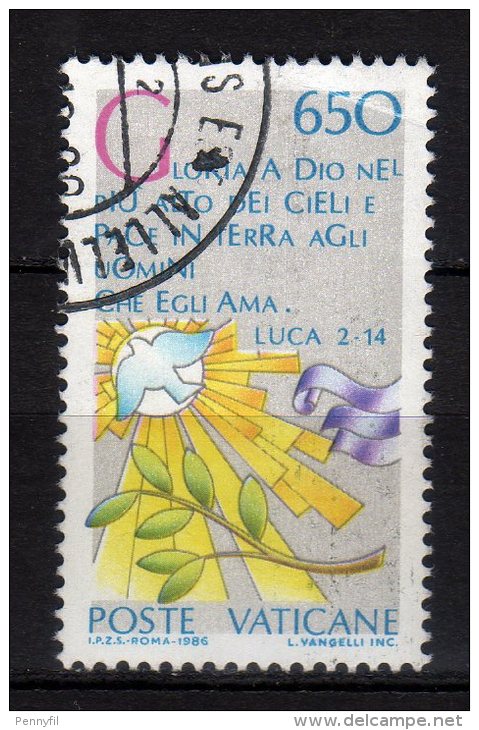 VATICANO - 1986 YT 795 USED - Used Stamps