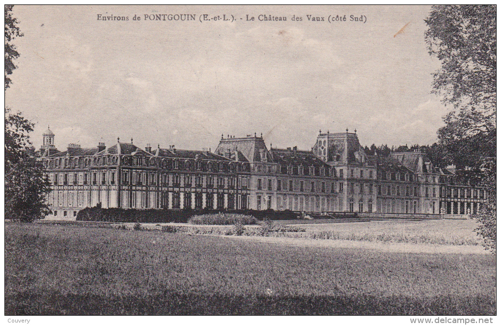 CPA 28 PONGOUIN ,le Château Des VAUX. - Autres & Non Classés