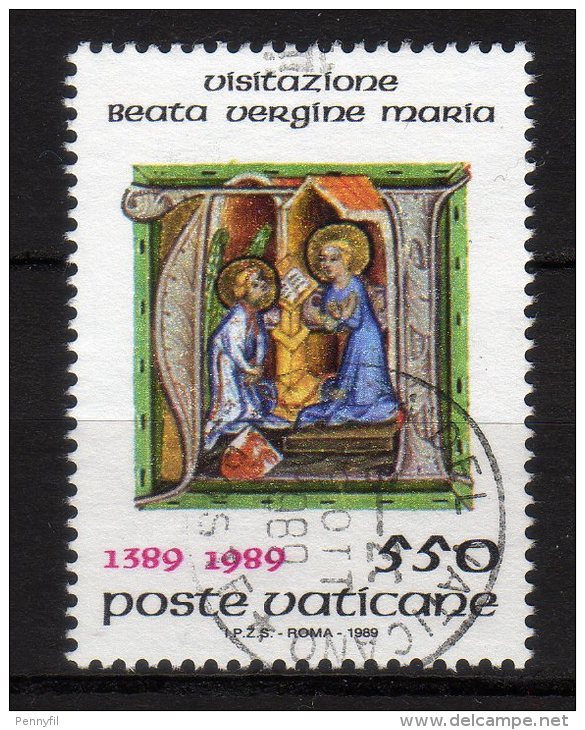 VATICANO - 1989 YT 849 USED - Used Stamps