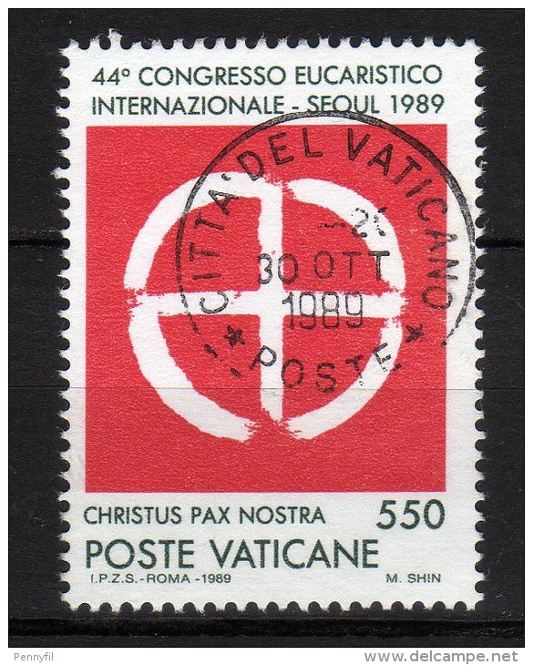 VATICANO - 1989 YT 860 USED - Used Stamps