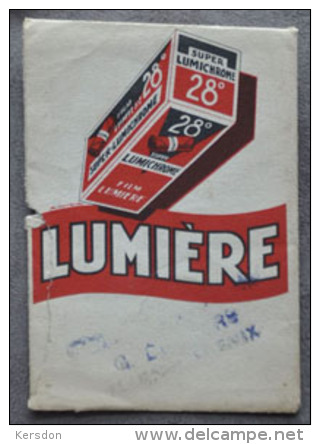 Lumière - 1 Pochette RV De Developpement Pour Rangement Negatif Et Papier - RARE - Materiaal & Toebehoren