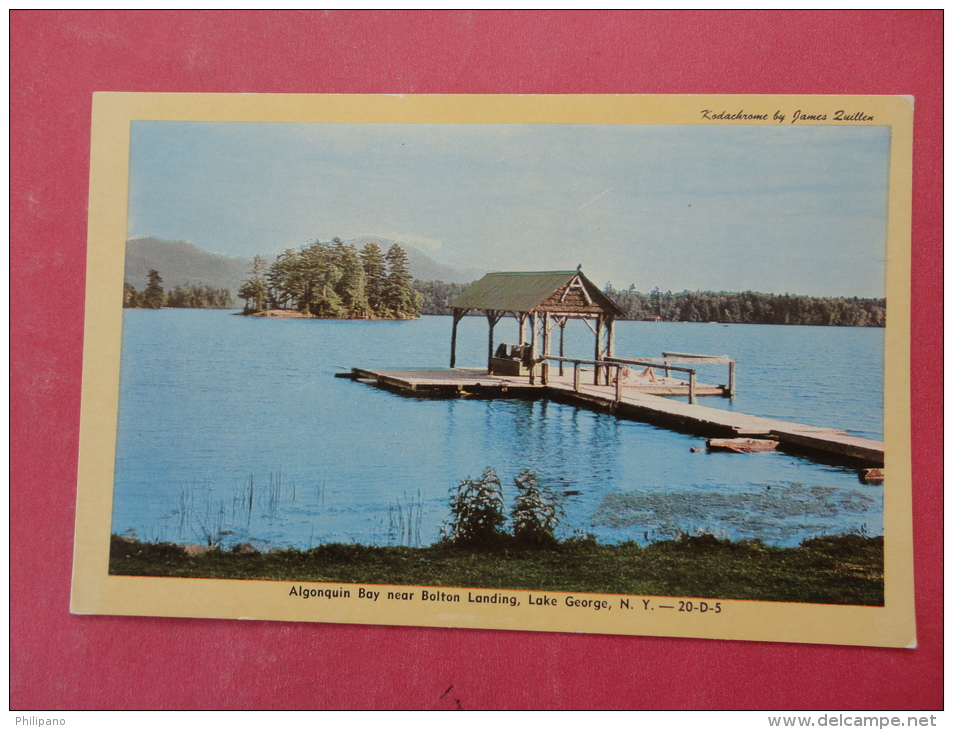 New York > Lake George  Algonquin Bay Near Bolton Landing   Not Mailed ------ref 968 - Lake George
