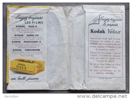 Kodak - C'est Plus Sur - Chien - 1 Pochette RV De Developpement Pour Rangement Negatif Et Papier - RARE - Matériel & Accessoires