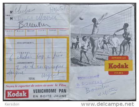 Kodak Verichrome - 1 Pochette RV De Developpement Pour Rangement Negatif Et Papier - RARE - Matériel & Accessoires