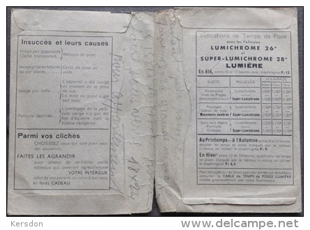 Lumière Lumichrome - 1 Pochette RV De Developpement Pour Rangement Negatif Et Papier - RARE - Matériel & Accessoires