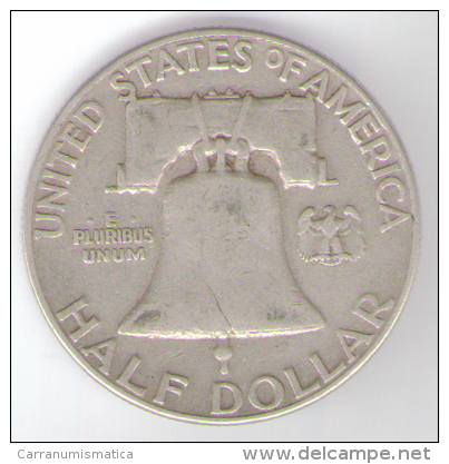 STATI UNITI HALF DOLLARS 1951 AG - 1948-1963: Franklin