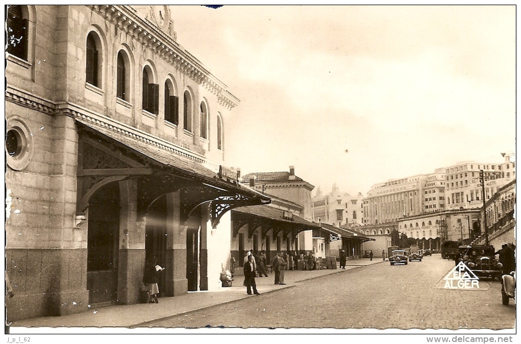 Algérie - CP Gare CFA ALGER - Alger