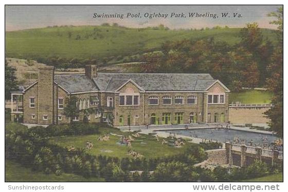 West Virginia Wneeling Swiming Pool Oglebay Park - Wheeling