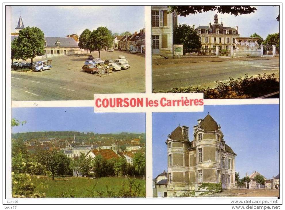 COURSON LES CARRIERES  - 4 Vues -  N°   15 321 - Courson-les-Carrières