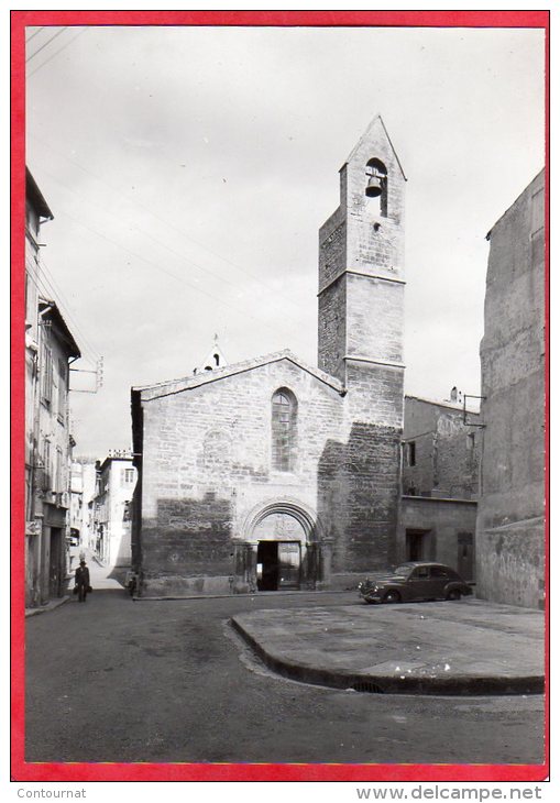 PHOTO Format CPM 13 SALON DE  PROVENCE L ' église Saint MICHEL St - Other & Unclassified