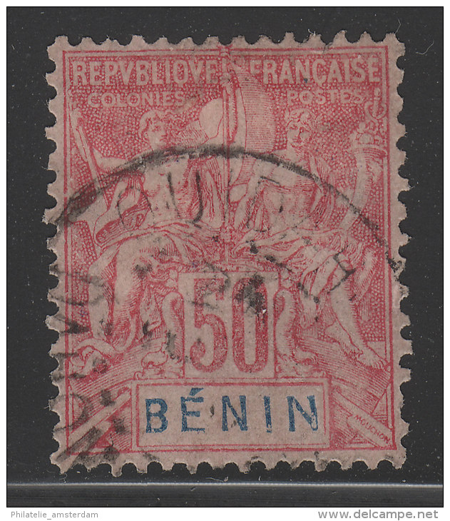 Benin 1894, 50c. TYPE GROUPE: Mi 40, Y&T 43, Ø - Used Stamps