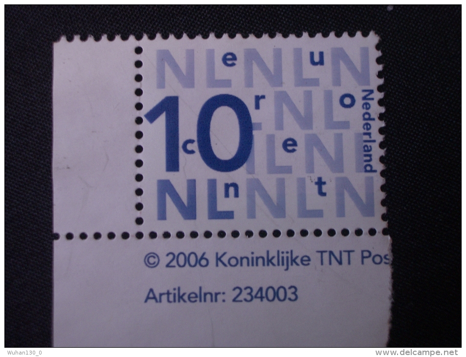 PAYS  -  BAS   *  *   De  2006   "    Timbres D' Appoint     "   N°  2389 A      1 Val . - Unused Stamps