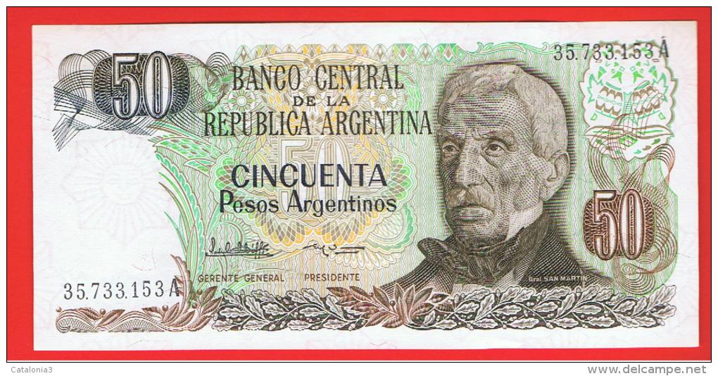 ARGENTINA  -  50 Pesos Argentinos ND  SC  P-314 - Argentina