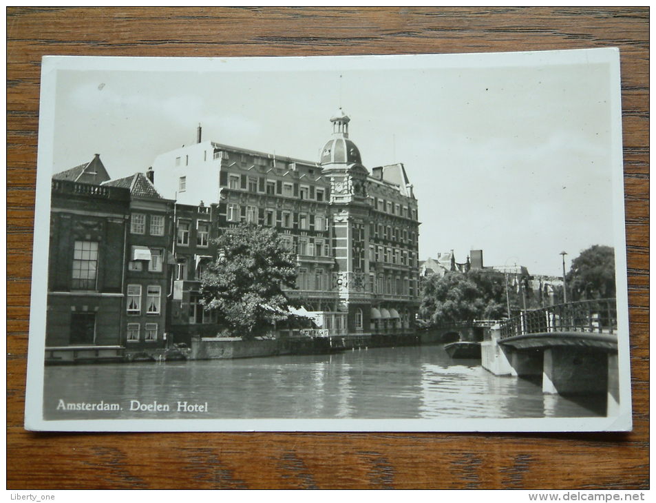 DOELEN HOTEL Amsterdam Anno 1951 ( Zie Foto Voor Details ) !! - Hotels & Restaurants