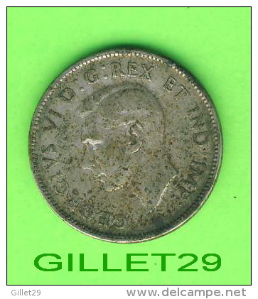 COINS, CANADA - 25 CENTS GEORGE VI, 1947 - G-4 - - Canada